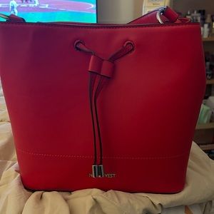 Red Nine West handbag